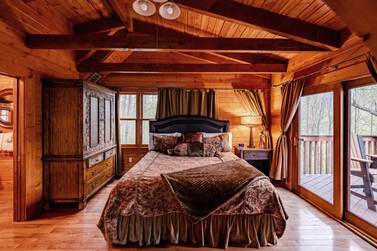 Staynantahala - Smoky Mountain Cabins And Luxury Yurts Aquone Exteriör bild