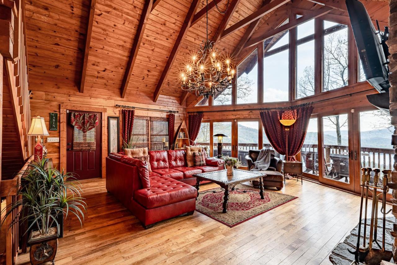 Staynantahala - Smoky Mountain Cabins And Luxury Yurts Aquone Exteriör bild